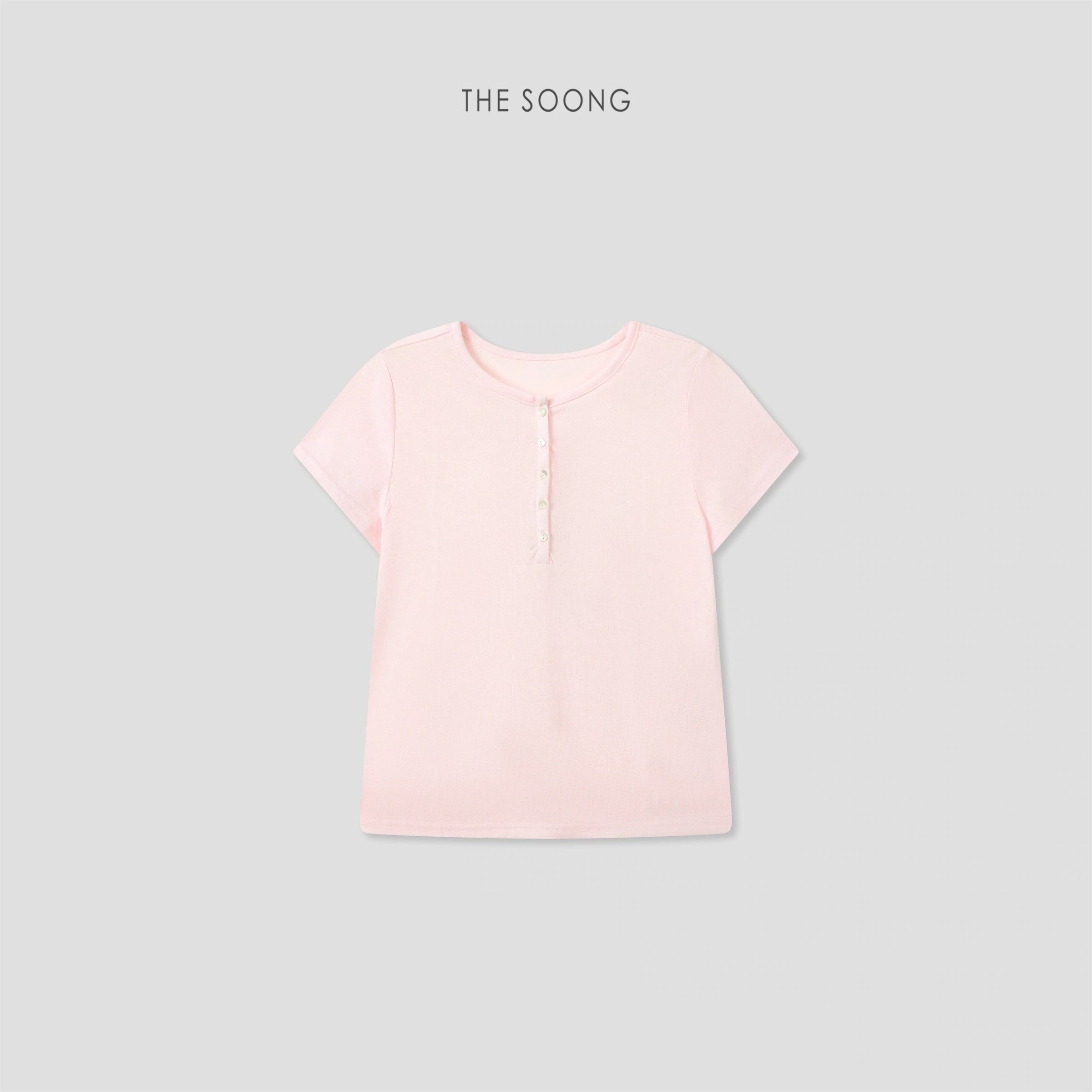 THESOONG New Minimalist Basic Cloud-Soft Skin-Friendly Crewn alternate view