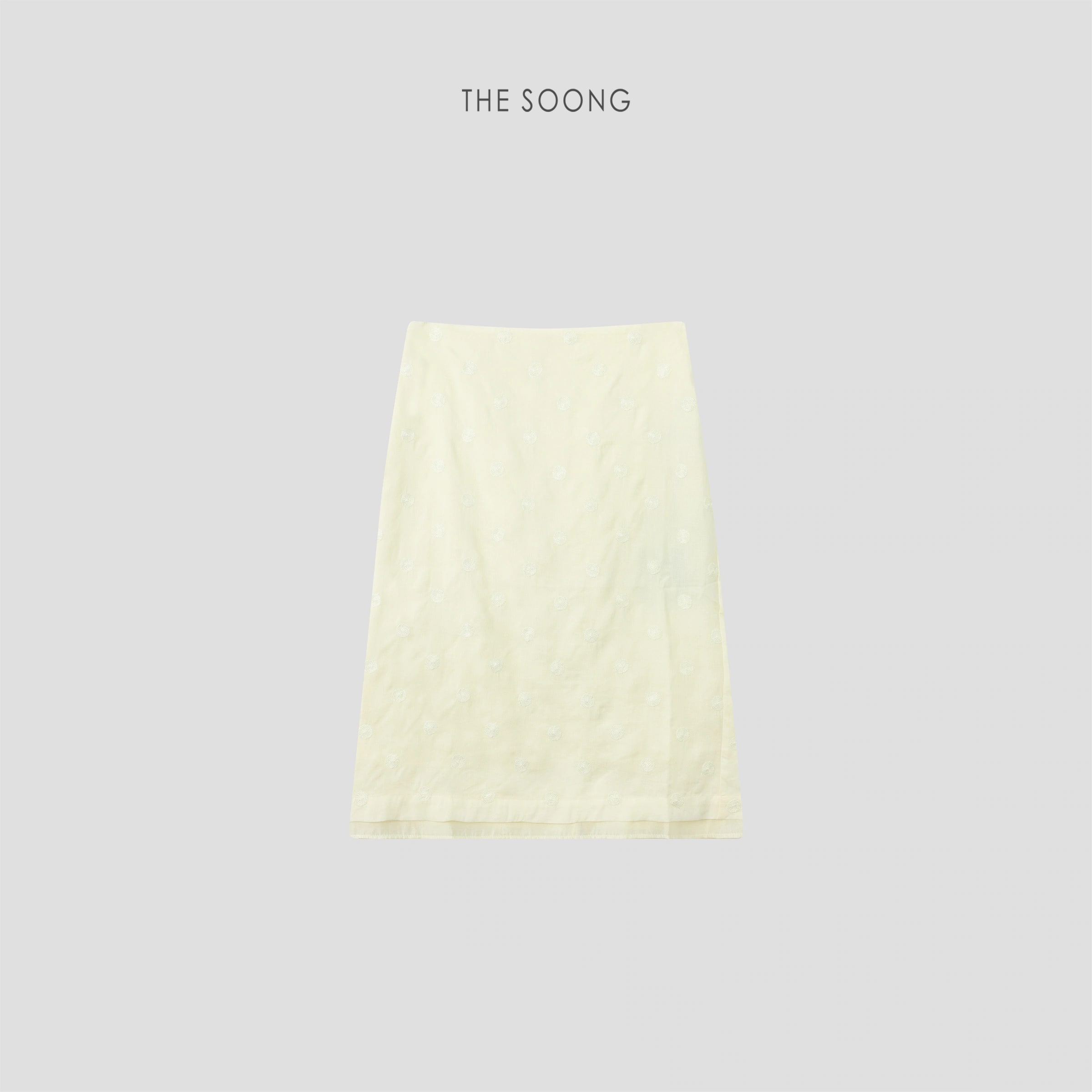 THESOONG Summer Straight-Leg Skirt-9376