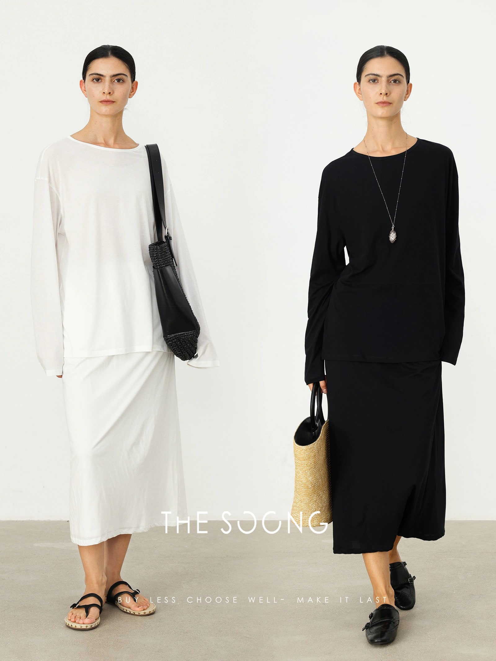 THESOONG/Snow White 100% Long-Staple Cotton Lightweight Thin alternate view